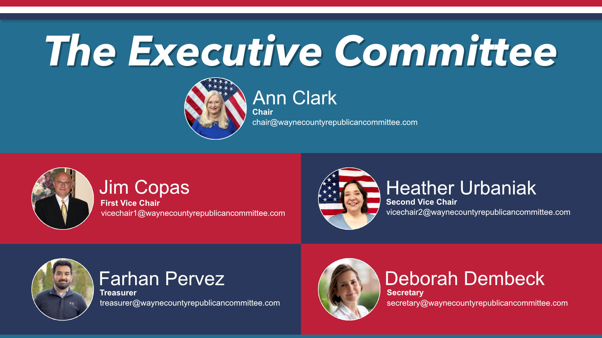 Meet the Executive Committee